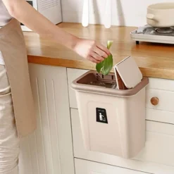 Mülleimer mit Push-Top – leicht zu öffnender Abfalleimer