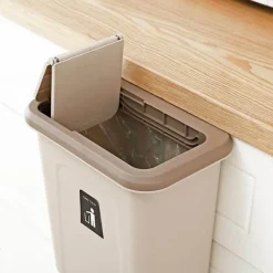 Mülleimer mit Push-Top – leicht zu öffnender Abfalleimer