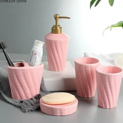 Modern Bath Accessory Set - Menella Collection