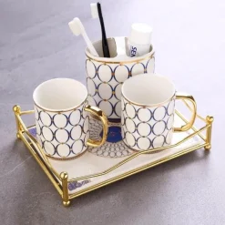 Modern Bathroom Accessory Set - Elegant Pasini Essentials