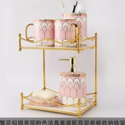 Modern Bathroom Accessory Set - Elegant Pasini Essentials