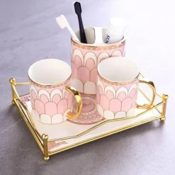 Modern Bathroom Accessory Set - Elegant Pasini Essentials