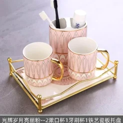 Modern Bathroom Accessory Set - Elegant Pasini Essentials