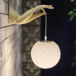 Modern Chinese Lotus Wall Lamp - Creative Decorative Lighting