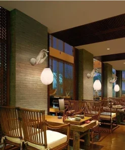 Modern Chinese Lotus Wall Lamp - Creative Decorative Lighting