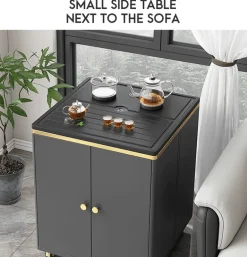 Modern Coffee Table - Double-Sided with Smart Storage