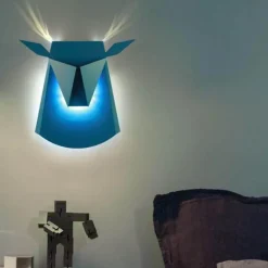 Modern Deer LED Wall Lamp - Creative Light Decor