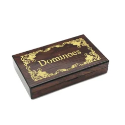 Modern Dominoes Set For Domino Game, Gift For Dad