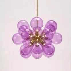 Modern Glass Pendant Lamp - Stylish Bubbly Lighting