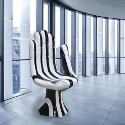 Modern Hand-Shaped Lounge Chair - Unique Artistic Furniture