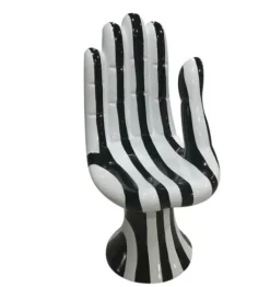 Modern Hand-Shaped Lounge Chair - Unique Artistic Furniture