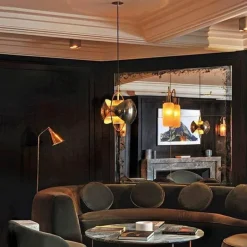 Modern Iron Ball Chandelier - Nordic Lighting Fixture