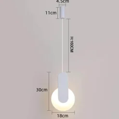 Modern LED Half Sun Chandelier - Contemporary Lighting Fixture