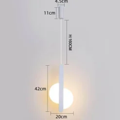 Modern LED Half Sun Chandelier - Contemporary Lighting Fixture