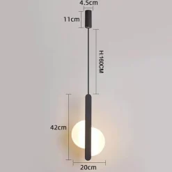 Modern LED Half Sun Chandelier - Contemporary Lighting Fixture