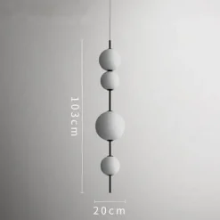 Modern LED Pendant Light - Stylish Gourd Hanging Fixture