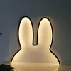 Modern Rabbit Night Lamp - Cute LED Bedroom Lighting