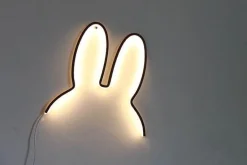 Modern Rabbit Night Lamp - Cute LED Bedroom Lighting