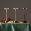 Modern Touch Lamp - Elegant Disk Lighting Fixture