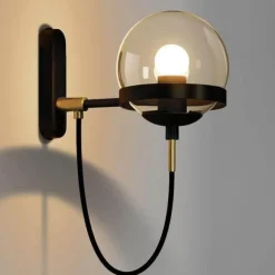 Modern Wall Lamp - Earthy Indoor Lighting