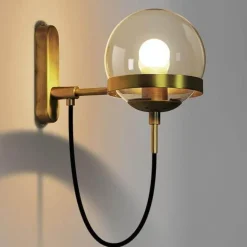 Modern Wall Lamp - Earthy Indoor Lighting