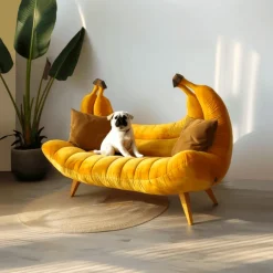 Modern Yellow Sofa - Simple Contemporary Design