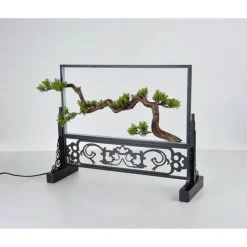 Moderne Baum-LED-Tischlampe - Kreative Wohnraumbeleuchtung