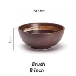 Moderne japanische Keramikschalen – elegantes klassisches Essgeschirr