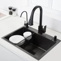 Moderne Küchenspüle aus Edelstahl – langlebiges und stilvolles Design