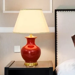 Moderne Keramik-Tischlampe – Stilvolle Beleuchtungsvorrichtung für Ihr Zuhause