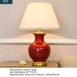 Moderne Keramik-Tischlampe – Stilvolle Beleuchtungsvorrichtung für Ihr Zuhause