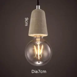 Moderne Loft Pendelleuchte - Kleiner eleganter Kronleuchter