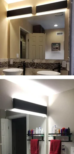 Moderne minimalistische LED-Wandleuchte - Acryl-Leuchte