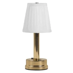 Moderne Stoff-Tischlampe – Stilvolles, sanftes Nachtlicht