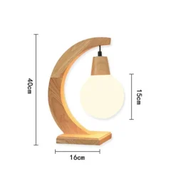 Moderne Tischlampe aus Glas – Kreatives Beleuchtungsdekor