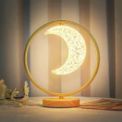 Moderne Tischlampe aus Glas – Kreatives Beleuchtungsdekor