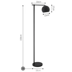 Moderne verstellbare Stehleuchte - Circinus Design