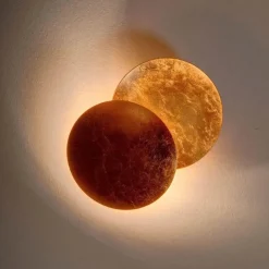 Moderne Wandleuchte - Lunar Glow Eclipse Light Decor