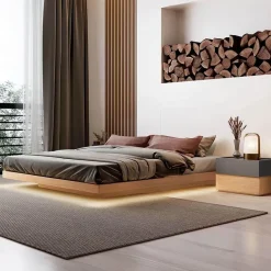 Moderner Bettrahmen – Stilvolles Guillaume-Bett