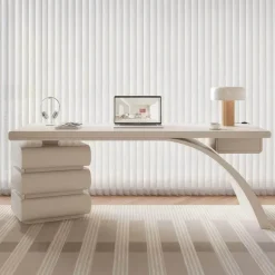 Moderner Büroschreibtisch – Schreibtisch mit Stauraum