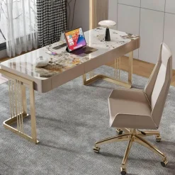 Moderner Büroschreibtisch – Emanuele Slate Workstation Furniture