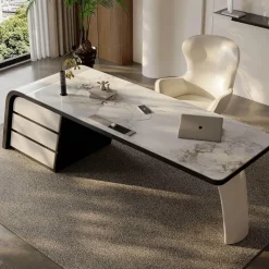 Moderner Büroschreibtisch – Stilvoller Arbeitsplatz mit Stauraum