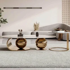 Moderner Couchtisch Livia aus Marmor – Elegante Möbel