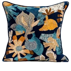 Moderner dekorativer Kissenbezug – 45 cm großes Wohn-Akzentkissen