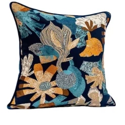 Moderner dekorativer Kissenbezug – 45 cm großes Wohn-Akzentkissen