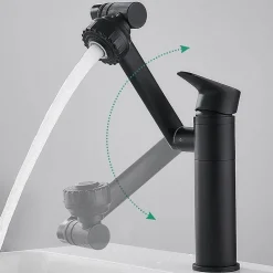 Moderner drehbarer multifunktionaler Wandhahn