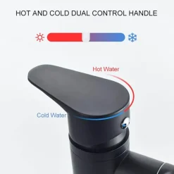 Moderner drehbarer multifunktionaler Wandhahn