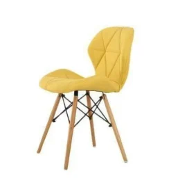 Moderner, einfacher, farbenfroher Heimstuhl