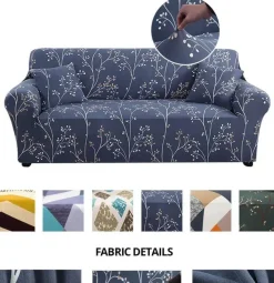 Moderner elastischer Sofabezug - Bedruckter Couchschutz