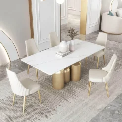 Moderner Esstisch aus Holz – Stilvoller Marina Esstisch